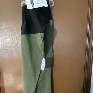 Time and true maternity jeggings